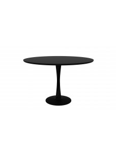 Eik Torsion ronde tafel zwart 127 x 127 x 76 cm