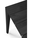 Teak Bok tuintafel zwart - 250 x 100 x 76 cm