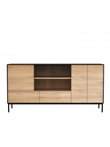 Oak Blackbird dressoir - 3 deuren - 2 lades