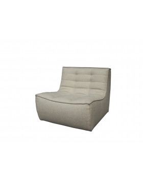 N701 1- zit sofa beige