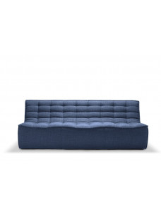 N701 3- zit sofa blauw