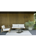 TOONZAALMODEL Jack outdoor loungestoel - Gebroken wit - 76 x 90 x 73 cm